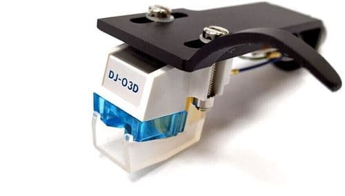 Diamant et cellule Nagaoka Cellule phono DJ montée sur porte cellule DJ-03HD